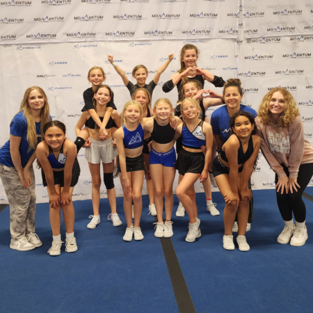 Momentum Athletic Center cheerleading program Parker CO