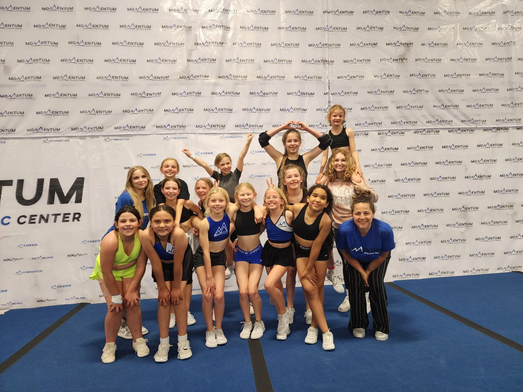 Momentum Athletic Center gymnastics and cheerleading Parker CO